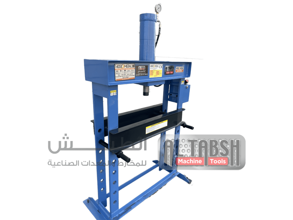 Manual Hydraulic H-Frame Press Machine Hidrometal – AlTabsh Machine tools